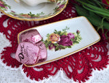 Trinket Dish Tray Royal Albert Old Country Roses Round 1990s Made in UK