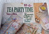 Tea Party Romantic Patchwork Quilting Guide 1992 Quilting Patterns Quilting Primer Sewing