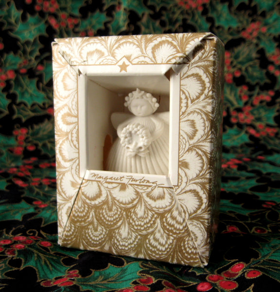 Christmas Ornament Margaret Furlong Christmas Wreath Shell Angel