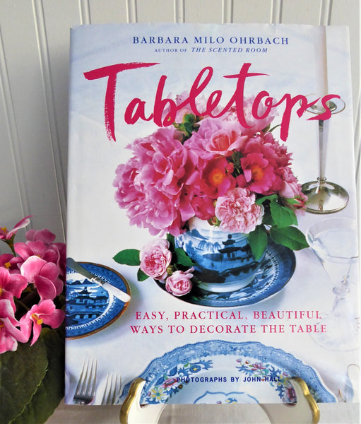 Book Tabletops Barbara Milo Ohrbach 1997 Coffee Table Hardback Tea