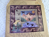 Quilt Pattern Ruffled Feathers 1997 Quilting Pine Needles Lake Ducks Mountains Unused