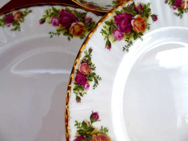 Old country rose dinner plate sale