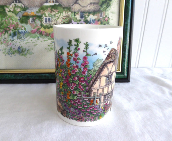 Tasse 0,3L Design Tasse Porcelaine Fine Dunoon Bute Country Cottages 0.3L - Collection Cottages Campagne Design Sue Scullard | Tasse Traditionnelle Qualité Supérieure Tasse Collection Cottage