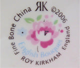 English Bouquet Chintz Mug Roy Kirkham Pink Blue English Bone China