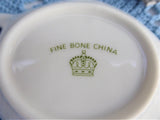 Teapot Shape Tea Bag Caddy Sweet Peas 2006 English Bone China