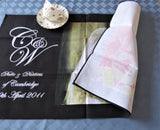 William And Catherine Royal Wedding Balcony Kiss Tea Towel New 2011