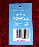 Tea Towel Birth Of Prince George To William Kate Blue And White 2013