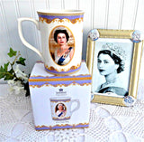 Memorial Mug Queen Elizabeth II 1952-2022 Boxed English Bone China Royal Commemorative