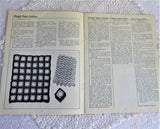 Dollhouse DIY 3 Books Patterns Needlework Wallpaper Crafts Knitting Crocheting