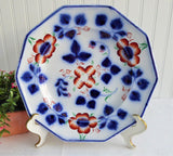 Gaudy Welsh Plate 1810s Pearlware England 9 Inch Copper Luster Gaudy Welsh