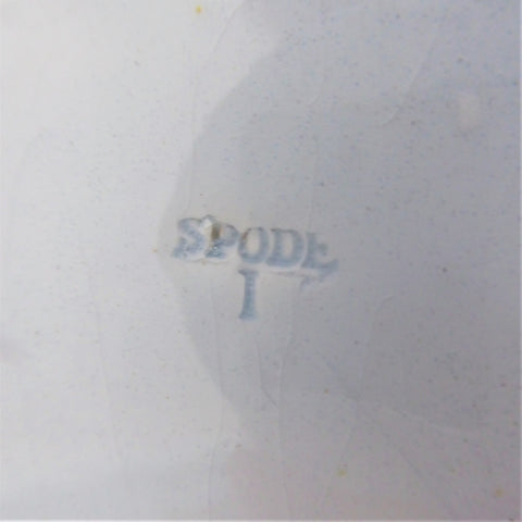 Spode Pearlware Platter Castle Blue Transferware 10.25 Inches 1816-183 ...