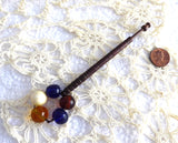 Lace Bobbin Turned Treen Beads Spangles Pillow Lace Mid Victorian Antique Beads