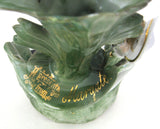 Victorian Spill Vase Pair Fairing Boy Girl Souvenir German 1870s Mantle Decor