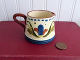 Mottoware Creamer Aller Vale Torquay Tak A Little Craim 1880s Victorian Scandy Motto Ware