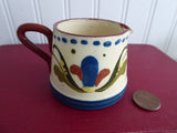 Mottoware Creamer Aller Vale Torquay Tak A Little Craim 1880s Victorian Scandy Motto Ware