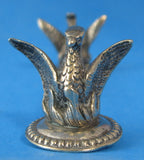 Figural Kniferest Phoenix Ends Antique English Birds 1880s Victorian Mythical Birds
