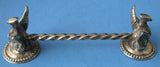 Figural Kniferest Phoenix Ends Antique English Birds 1880s Victorian Mythical Birds