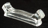 Val St Lambert Kniferest Crystal Double Signed 1890s Belgium Cutlery Holder