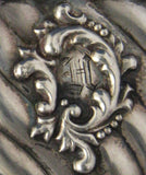 Sterling Silver Stamp Case Victorian Chatelaine Fob Pendant Accessory 1890s American