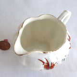 Shelley Wileman Dainty Creamer Crested Arms Of Wales Dragons Jug 1890s