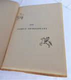 Antique Book Shakespeare King Henry IV Part II Hardback 1896 Castle Engraving