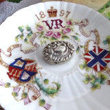 Hallmarked Sterling Silver Box Pill Box English 1898 Victorian Adie Lovekin