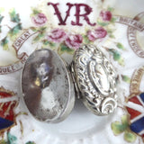 Hallmarked Sterling Silver Box Pill Box English 1898 Victorian Adie Lovekin