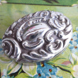 Hallmarked Sterling Silver Box Pill Box English 1898 Victorian Adie Lovekin