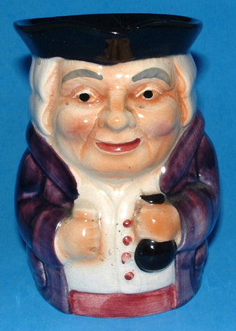 Toby Jug Figural 5 Inch Purple Character Jug 1900-1920 Shorter England