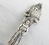 Sterling Silver Spoon Los Angeles California 1900 Mission Friar Oranges Towle