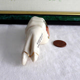Edwardian Carlton Ware Crested China Pigs Foot And Hand Bolton Trotter 1900-1910s