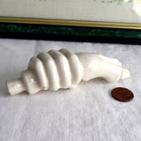 Edwardian Carlton Ware Crested China Pigs Foot And Hand Bolton Trotter 1900-1910s