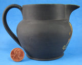 Wedgwood Pitcher Black Basalt Kenlock Ware Jug Royal Visit Niagra Canada 1901