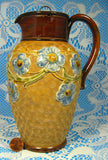 Royal Doulton Jug Pitcher Circle Ware Art Nouveau Floral M Holbrook 1902-1922