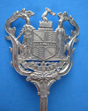 Fancy Spoon Sterling Silver 1905 Birmingham England Souvenir Large