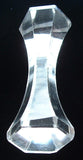 English Art Deco Kniferest Beveled Glass Baton Shape Antique 1920s Cutlery Holder