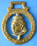 Horse Brass Queen Victoria Diamond Jubilee 1837-1897 The Record