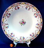 English Ironstone Soup Bowl Meakin Classical 10 Inch Plate 1920s