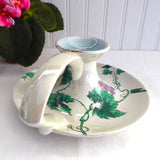 Art Deco Shelley Candle Holder Bird And Grapes Spano Lustra Frederick Rhead 1911-1916