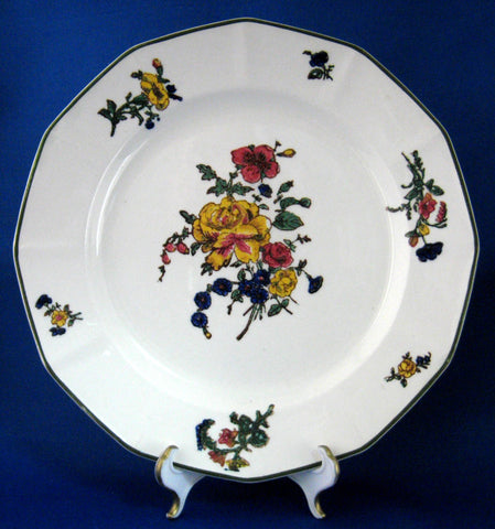 Royal Doulton Old Trentham Sprays Dinner Plate Colorway B 1912