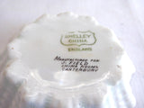 Shelley Crested China Dish Thomas Becket Souvenir Canterbury 1910s Open Salt