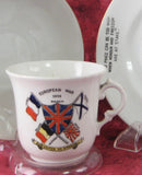 Royal Albert World War 1 European War Teacup Trio No Price Can Be Too High 1914