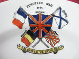 Royal Albert World War 1 European War Teacup Trio No Price Can Be Too High 1914