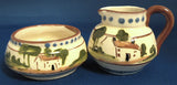 Motto Ware Cream And Sugar Help Yourself Sweeten Taste 1920s Longpark