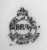 Crested China Cup And Saucer Manchester Birks Rawlins 1920s Souvenir Teacup