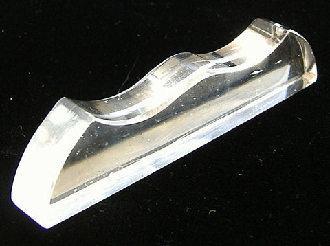 English Art Deco Double Kniferest Beveled Crystal 1920s Unusual Cutlery Holder