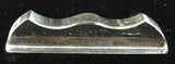 English Art Deco Double Kniferest Beveled Crystal 1920s Unusual Cutlery Holder