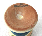 Motto Ware Egg Cup England A Rolling Stone Gathers No Moss 1920s Aller Vale