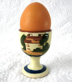 Mottoware Egg Cup Motto Say Little Think Much 1920s England Motto Ware Devon