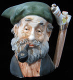 Staffordshire Toby Jug Character Jug The Painter Turner 1920s Brushes Artist